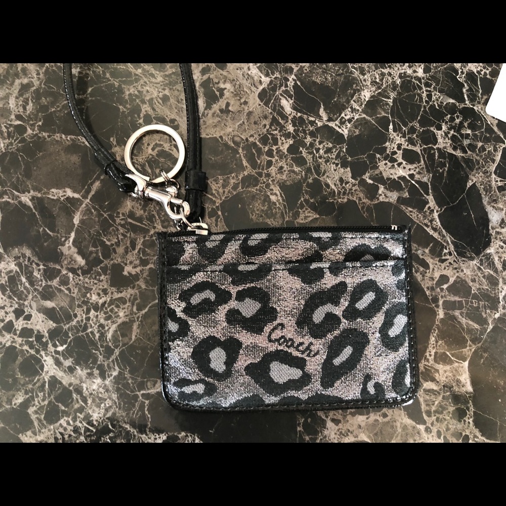 Coach small wristlet